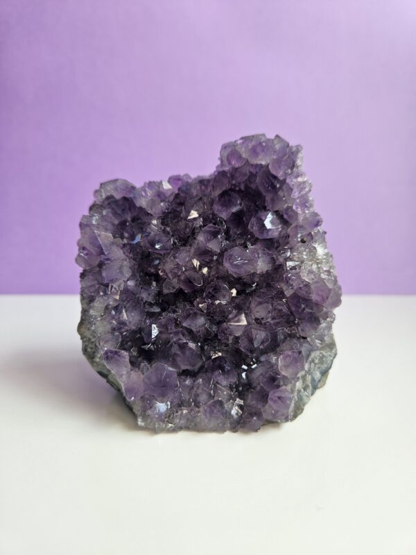 Ametyst stående klynge #2