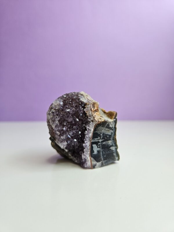 Ametyst stående klynge #3