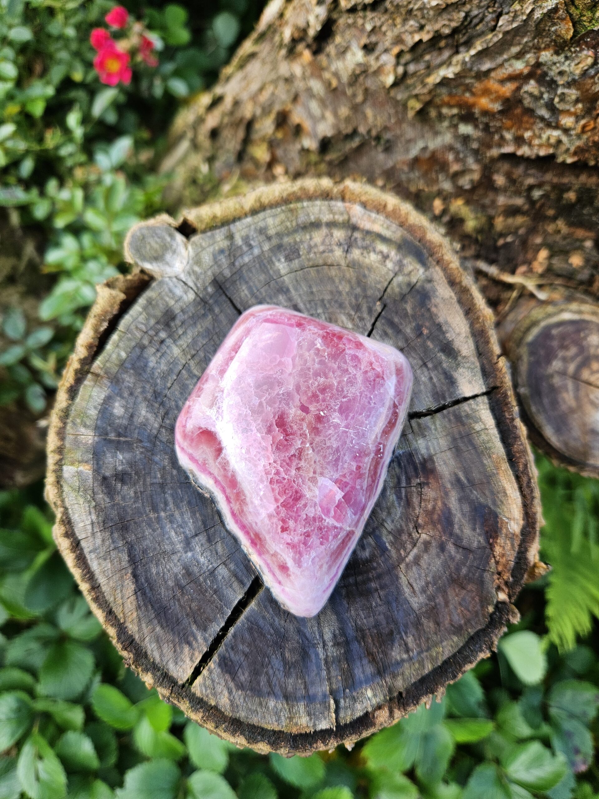 Cobalto Calcit poleret