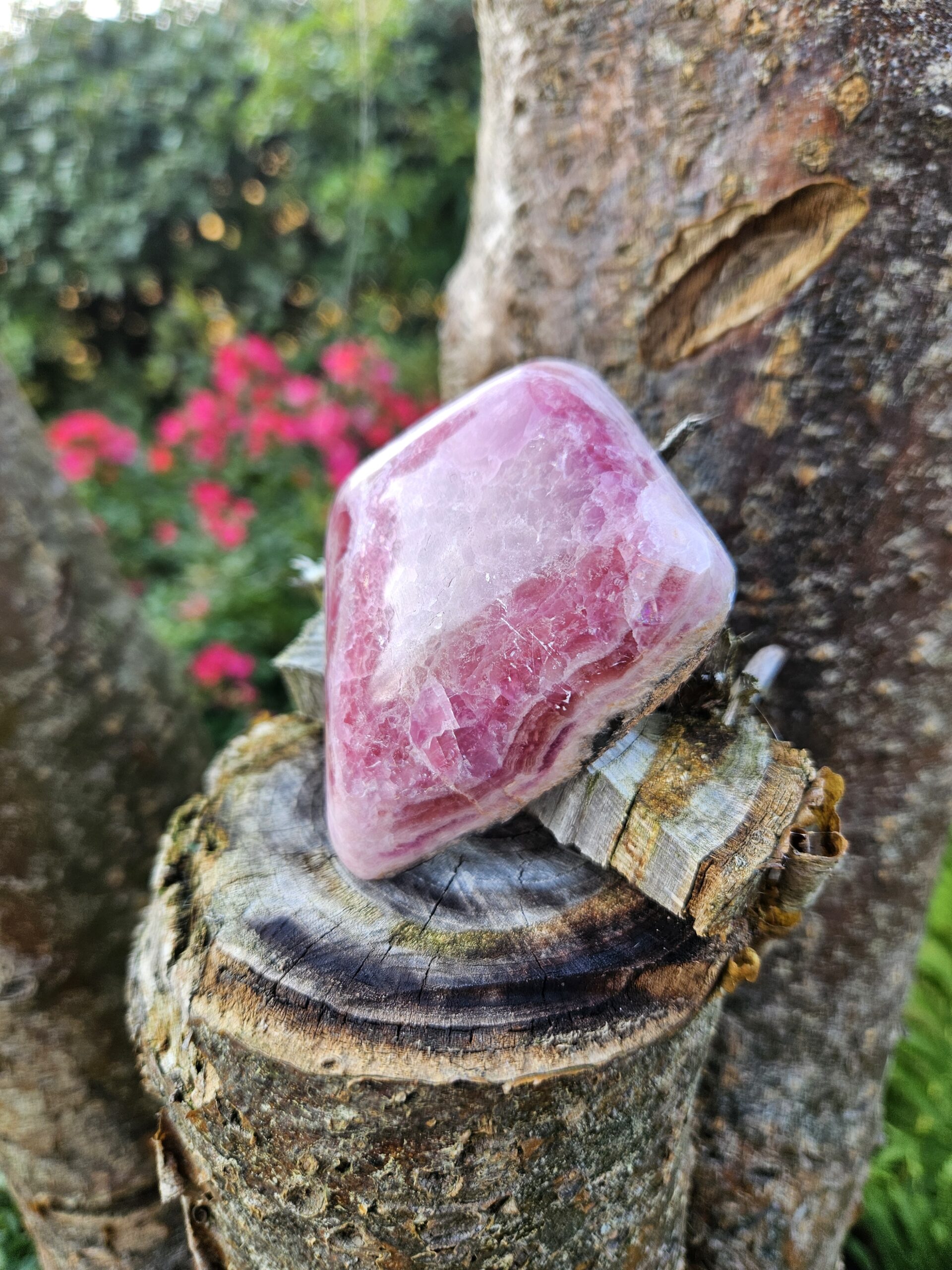 Cobalto Calcit poleret