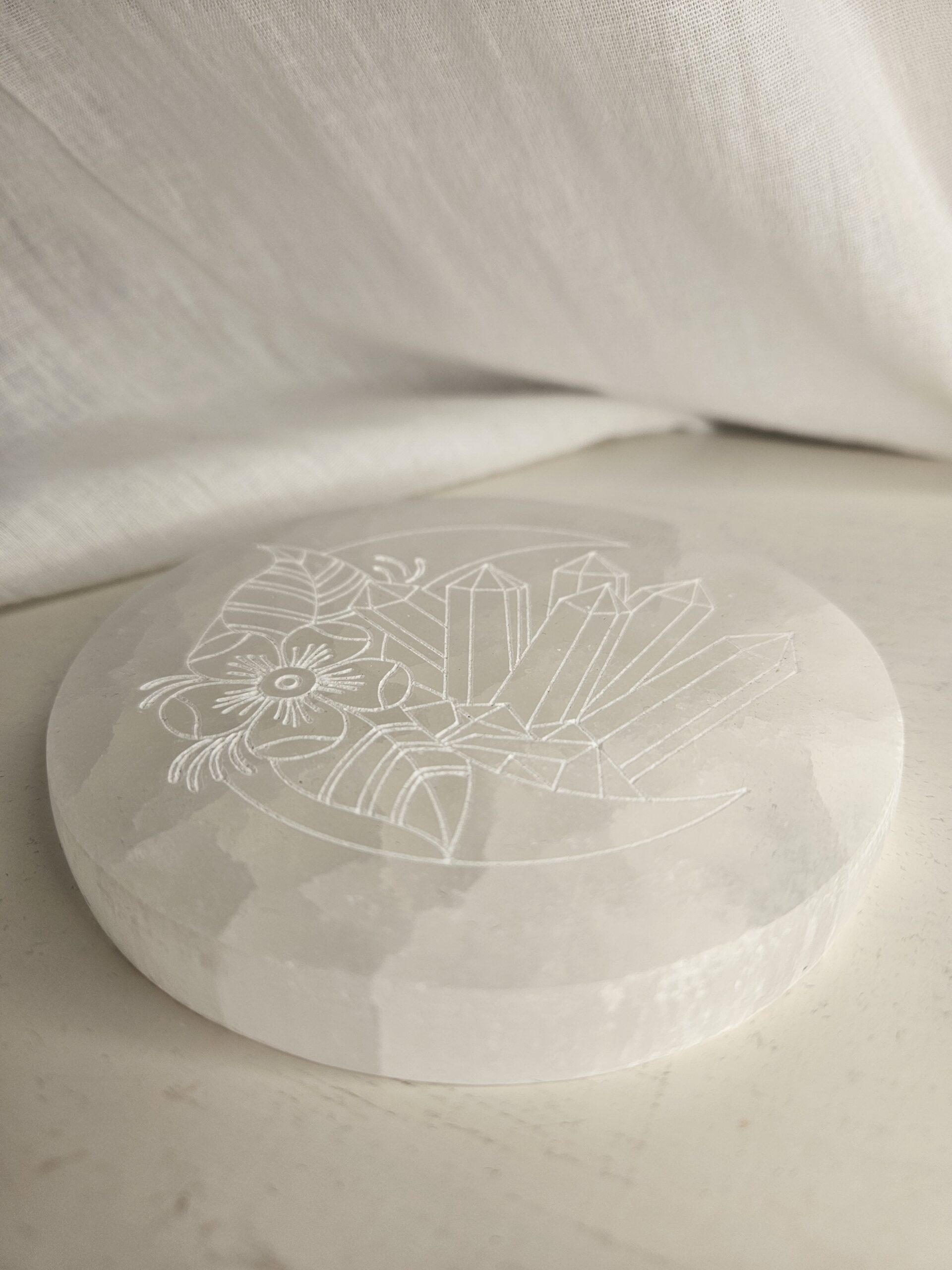 Selenit Plade lille #1