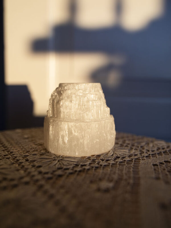 Selenit fyrfadsstage #2