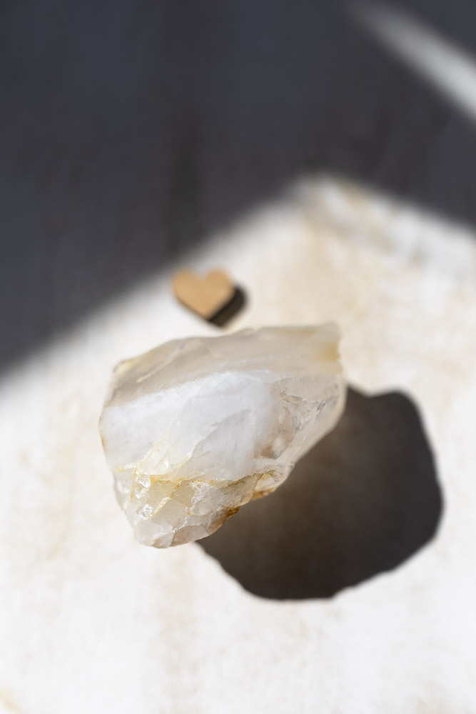 Golden Healer spids – kraftfuld krystal for healing, lys og indre styrke