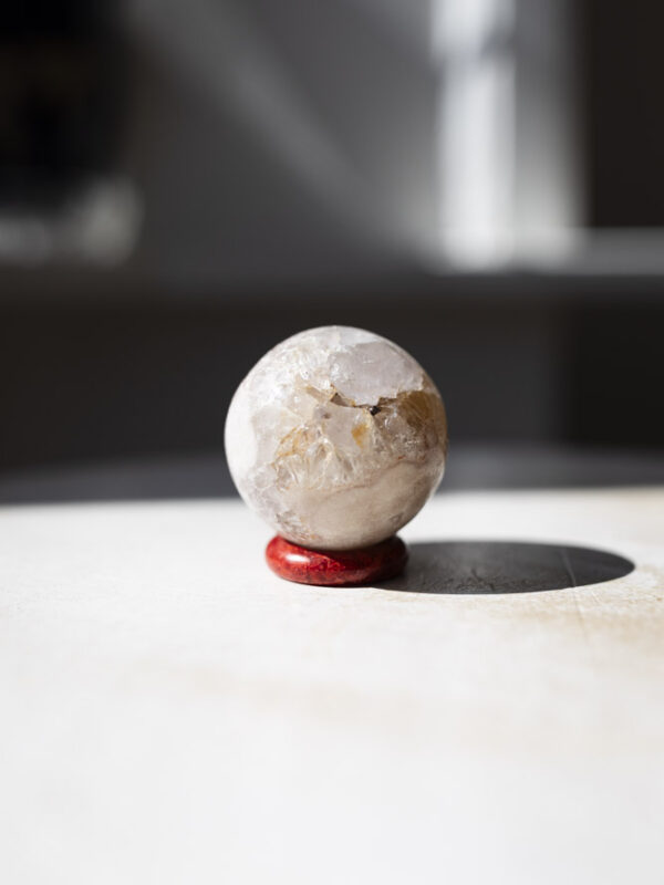 Pink Ametyst kugle #2