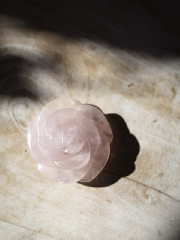 Rosakvarts rose – blid, kærlig og romantisk krystal med hjerteåbnende lysenergi