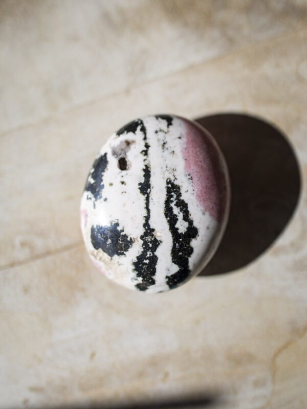 Rhodochrosit palmstone #1