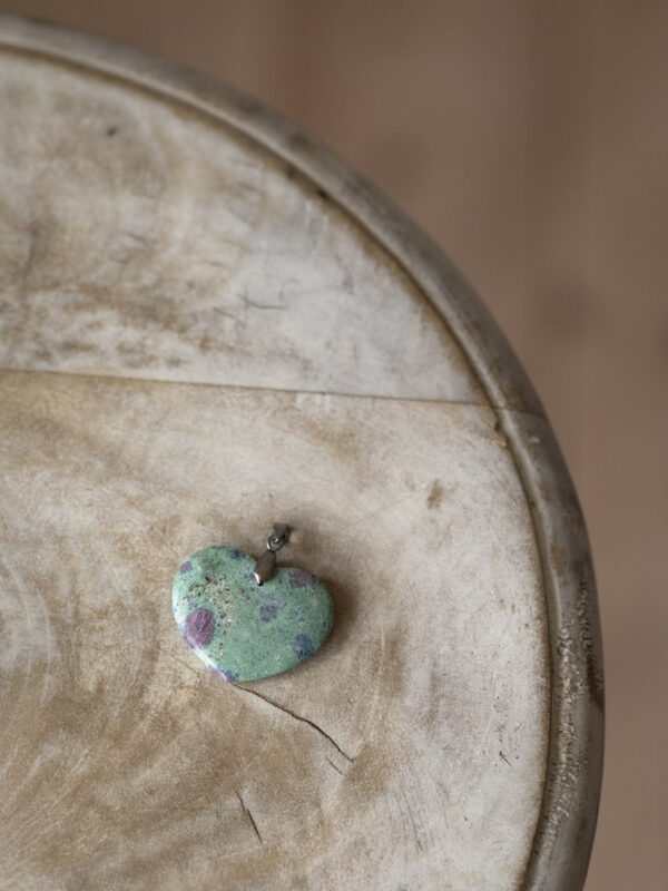 Rubin Fuchsit vedhæng #3