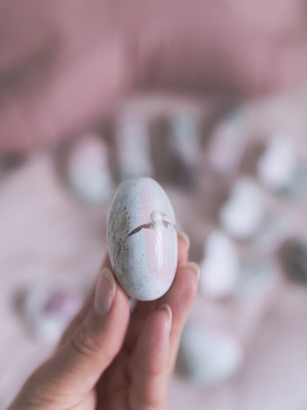 Unicorn Jaspis oval krystal for eventyr, magi og glæde